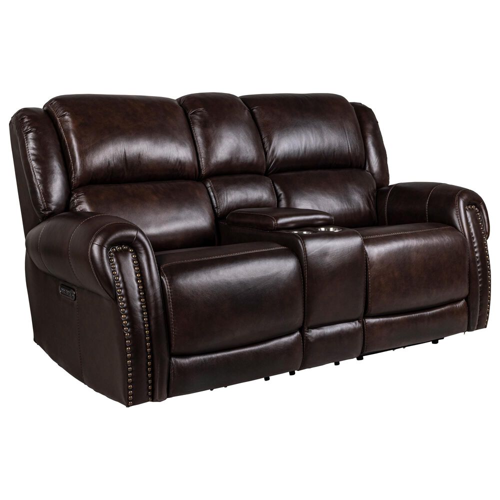 Linea Loft Churchill Power Reclining Loveseat in Buckhead Bronze, , large