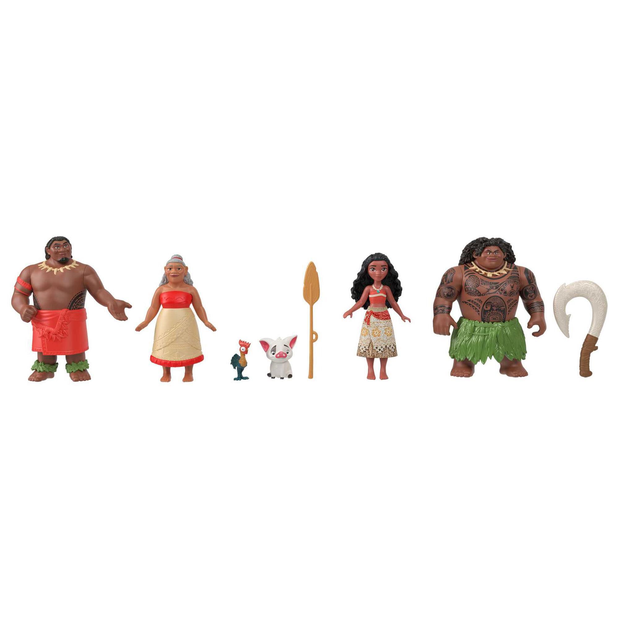 Small moana figurines on sale