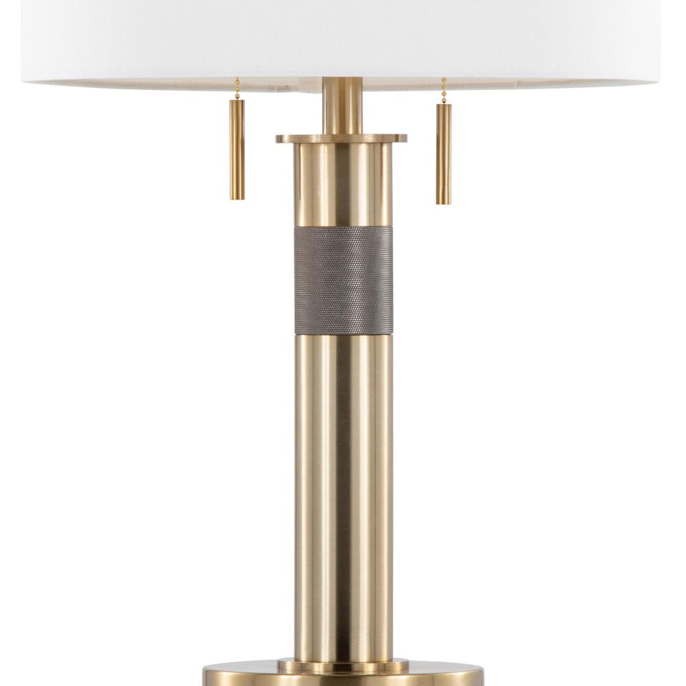 LumiSource Trophy Table Lamp in Gold, , large