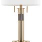 LumiSource Trophy Table Lamp in Gold, , large