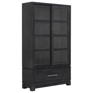 Klaussner City Limits Display Cabinet in Dark Chocolate, , large