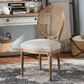 Baxton Studio Adelia Side Chair in Weathered Oak, , large