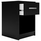 Ashley Finch 1-Drawer Nightstand in Black, , large
