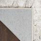Nourison Glitz GLZ20 Grey and Multicolor 5"3" x 7"3" Area Rug, , large