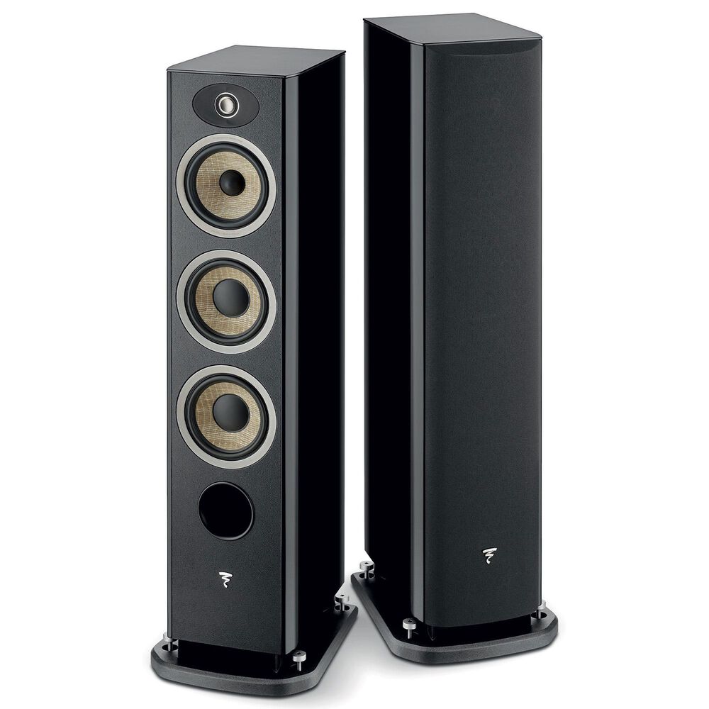 Focal Aria Evo 6.5&quot; N2 Floor Standing Speaker in Black High Gloss, , large