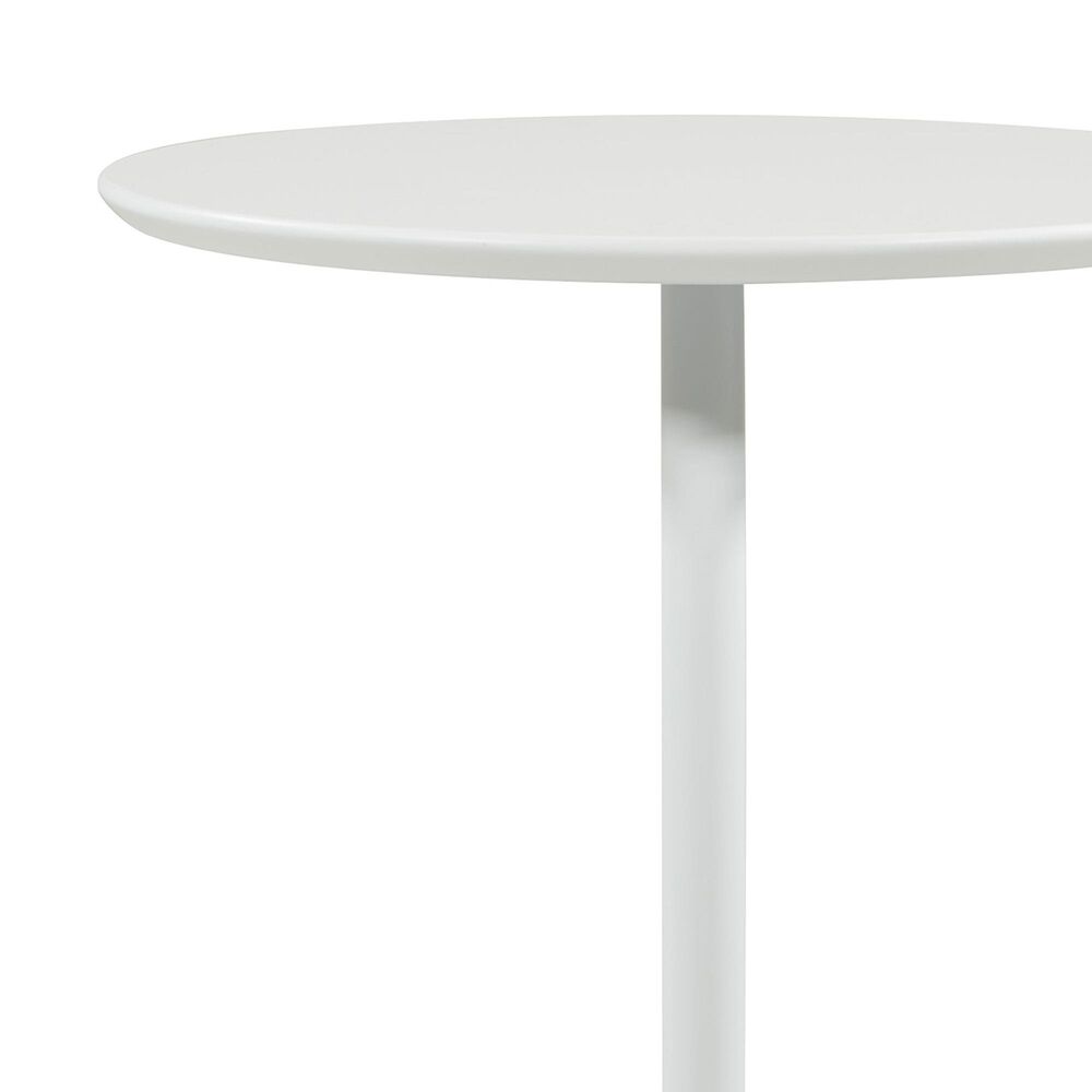OSP Home Flower Side Table in White, , large