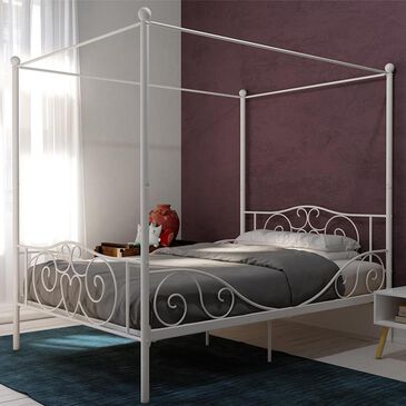 DHP Capri Twin Bed in White, , large