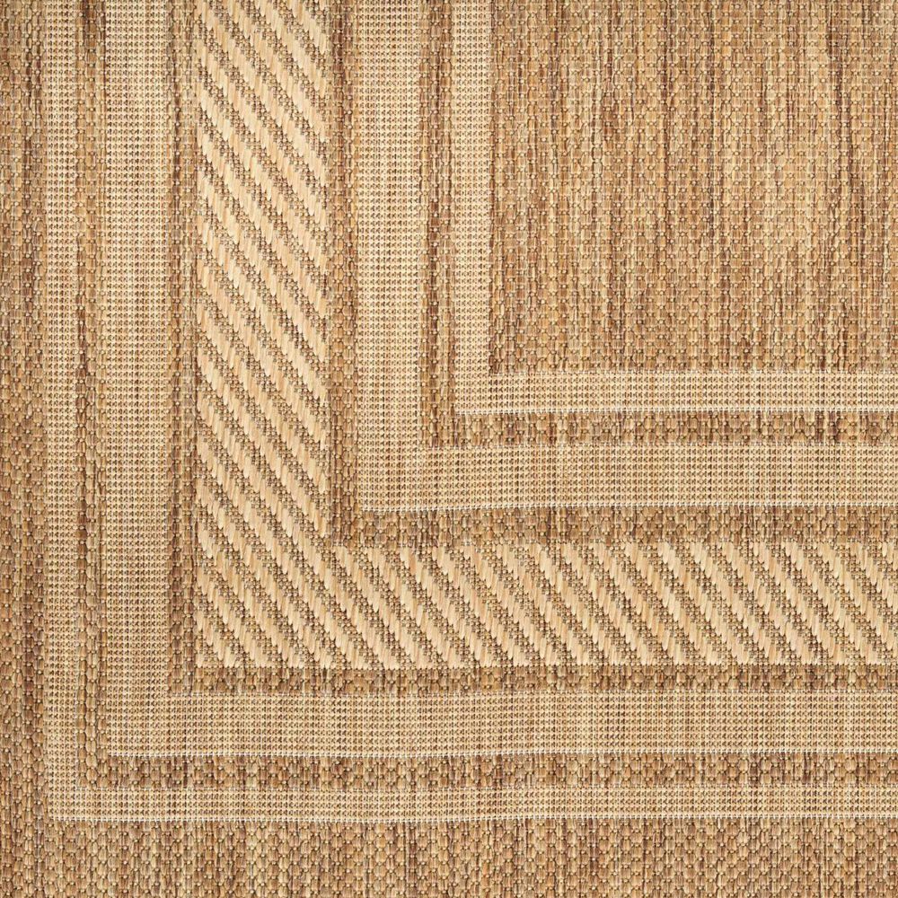 Nourison Horizon HOZ03 Natural 6&#39; x 9&#39; Indoor/Outdoor Area Rug, , large