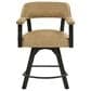Steve Silver Rylie 24-inch Game Counter Captains Stool in Black, , large