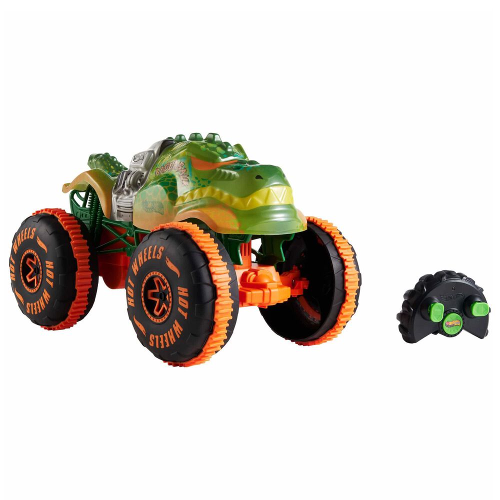 Hot Wheels Monster Trucks RC Rageasaur Battery-Powered Toy Vehicle, , large