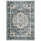 Oriental Weavers Charleston Medallion 2" x 3" Blue Area Rug, , large