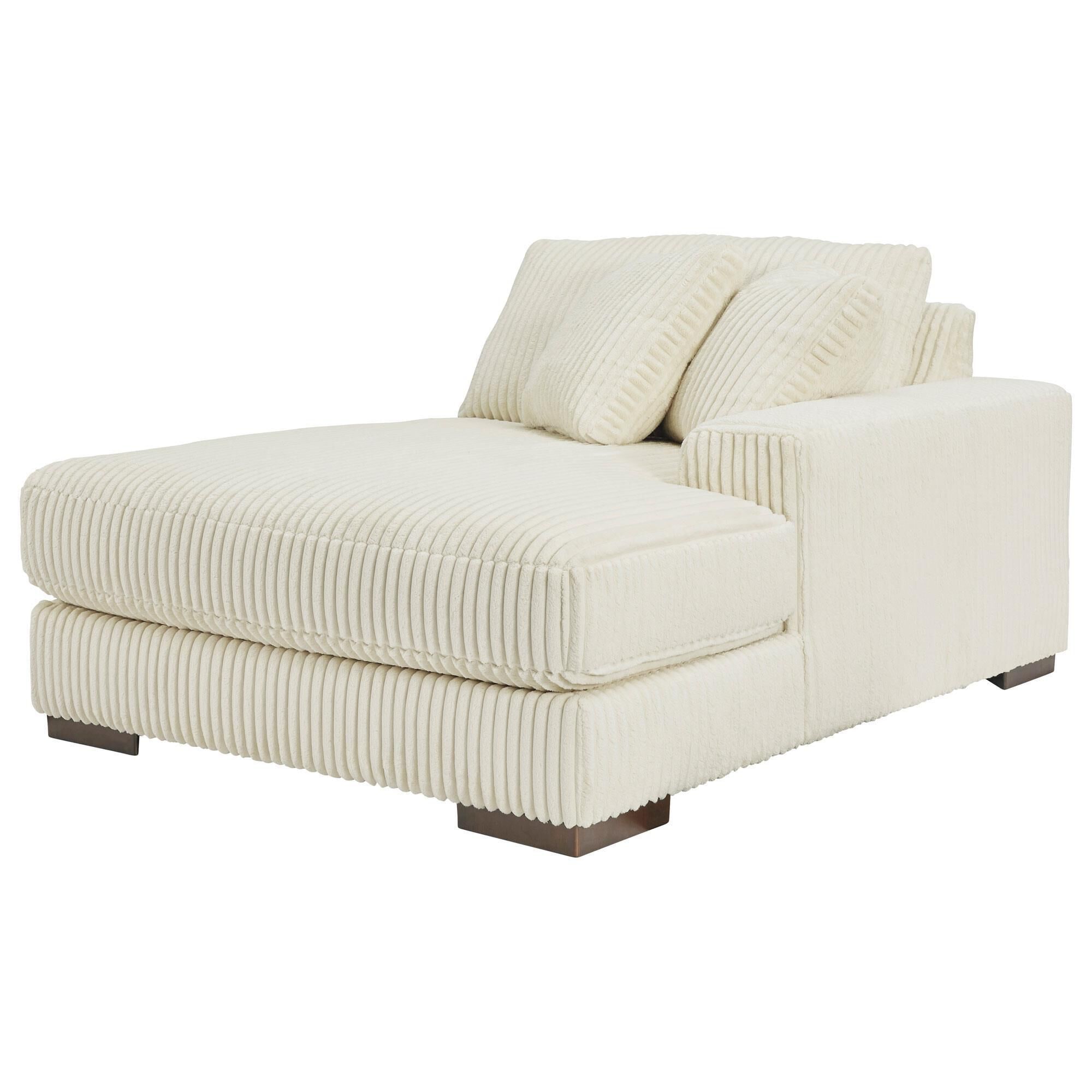 Lynn ×2個 Ashley Lindyn 2-Piece Stationary Right Facing Sectional in Ivory