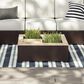 Homestyles Palm Springs 4-Piece Patio Loveseat Set in Brown, , large