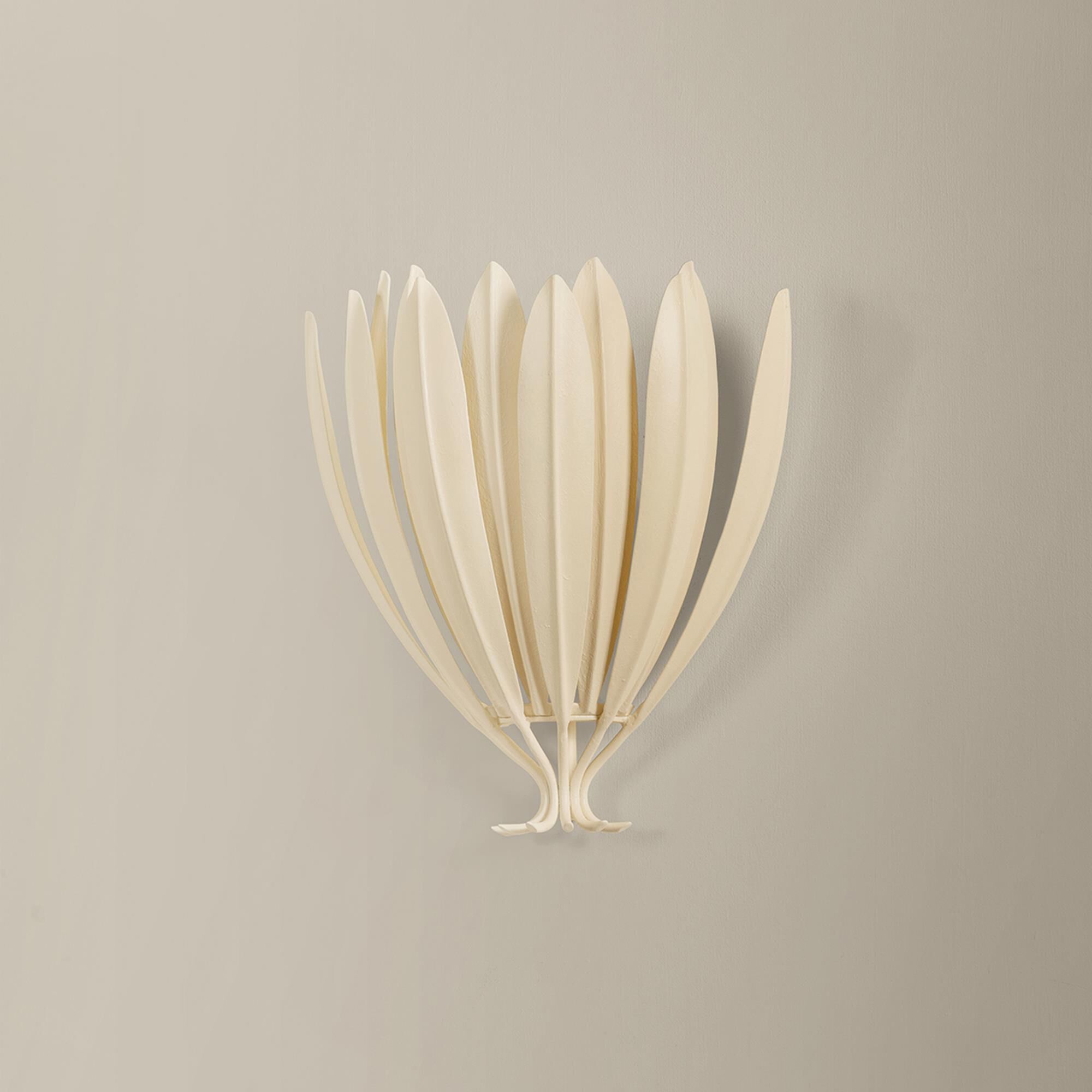 Hudson Valley Lighting Whitfield 1-Light Wall Sconce in Cream Plaster