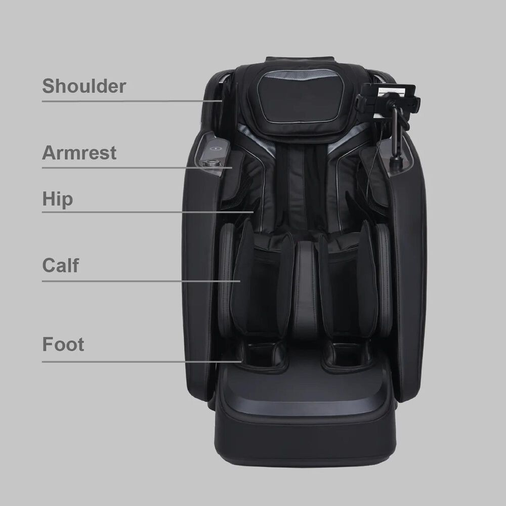 Osaki Ronin 4D Massage Chair in Black, , large