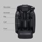 Osaki Ronin 4D Massage Chair in Black, , large