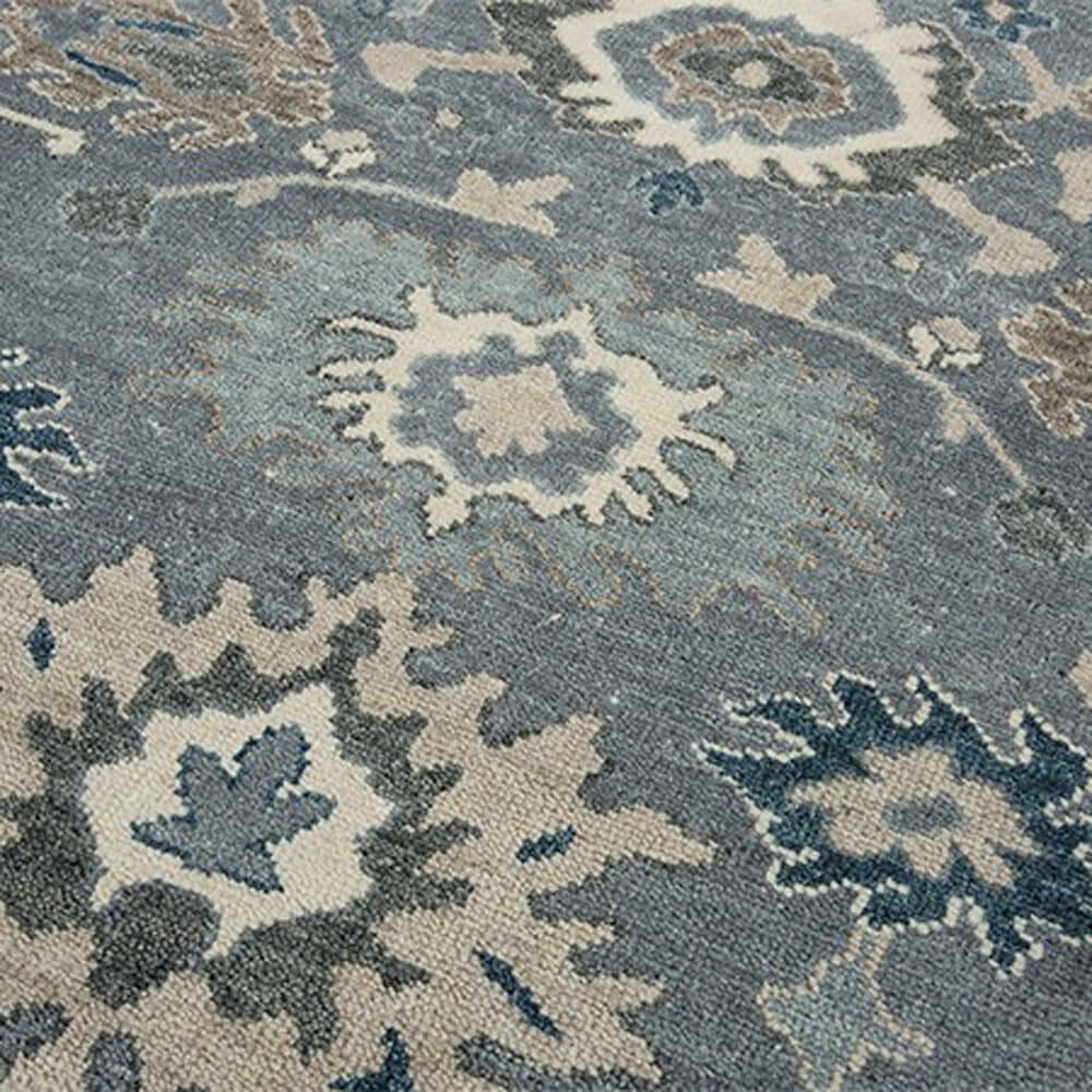 RIZZY Ashton 8&#39; x 10&#39; Floral Gray Area Rug, , large
