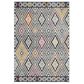 Safavieh Evoke EVK286N 5"1" x 7"6" Navy and Ivory Area Rug, , large