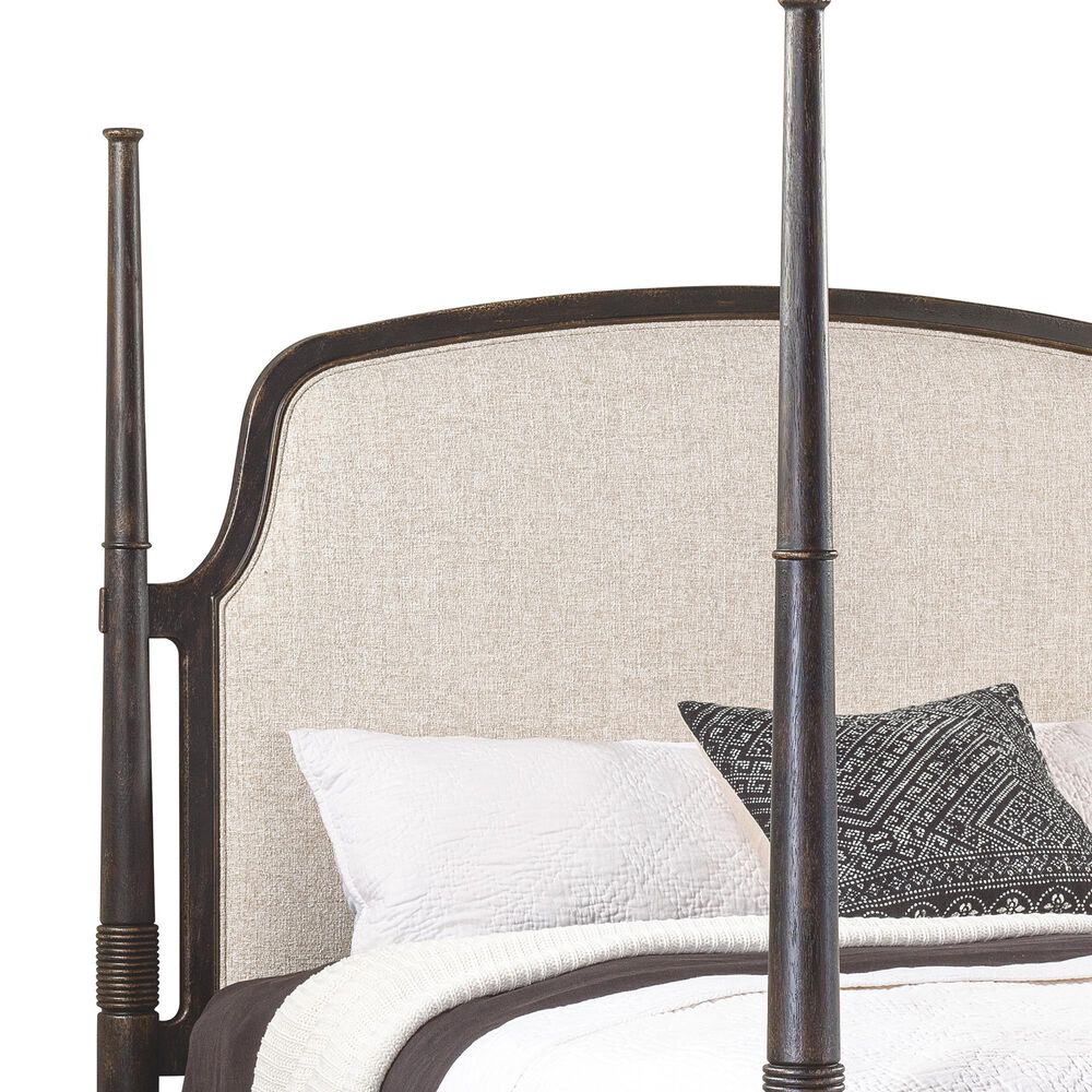 Hooker Furniture Americana King Poster Bed in Black, , large