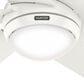 Hunter Sotto 52" Ceiling Fan with LED Lights in Fresh White, , large