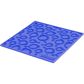 Lodge Silicone Trivet with Skillet Pattern in Blue, , large