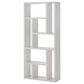 Everly Living Reagan Bookcase in White, , large