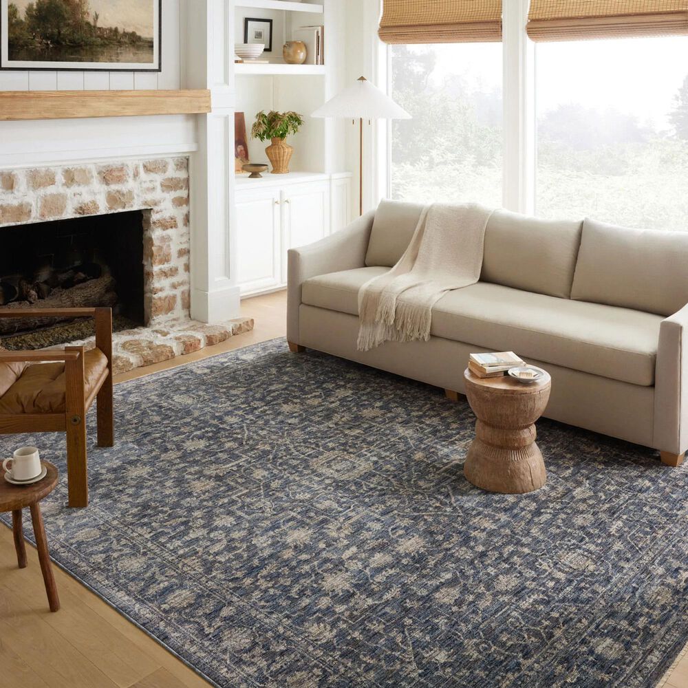 Loloi II Sorrento 3&#39;11&quot; x 5&#39;7&quot; Midnight and Natural Area Rug, , large