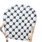 Baxton Studio Bryson Arm Chair in Natural Brown, Blue and White, , large