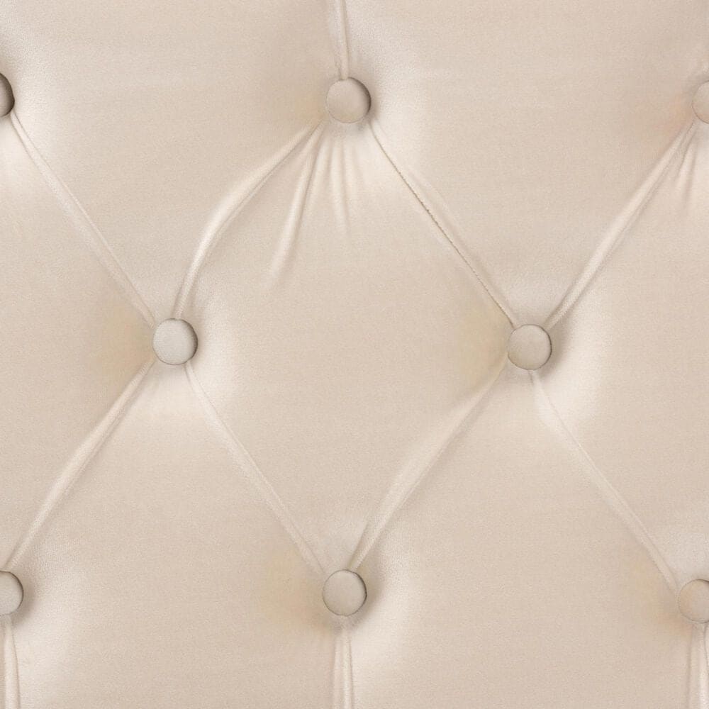 Baxton Studio Powell Storage Ottoman in Beige and Gold, , large