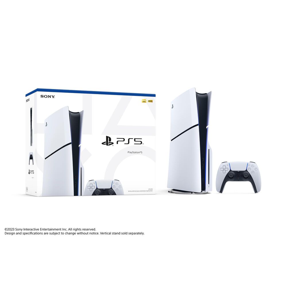 Sony PlayStation 5 Slim Console &#40;Disc Version&#41;, , large