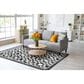 Central Oriental Grove Denim and Lace 7"10" x 9"10" Area Rug, , large