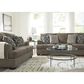 Ashley Stonemeade Stationary Sofa and Loveseat Set in Nutmeg, , large