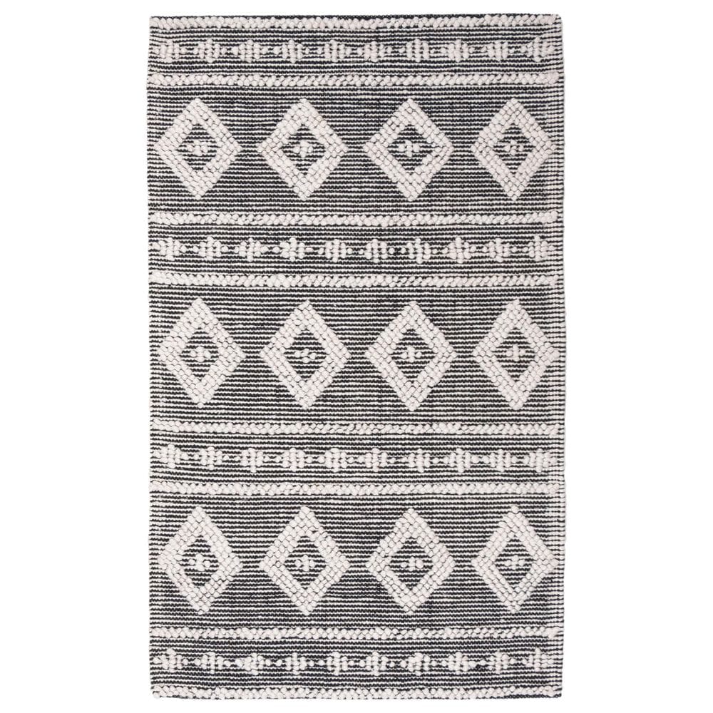 Safavieh Natura NAT315G 3" x 5" Silver Area Rug, , large