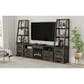 Mayberry Hill Park Ridge 71" TV Console with Side Piers in Charcoal, , large