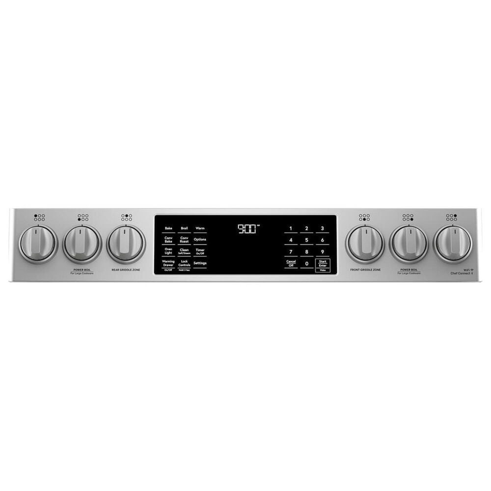 Cafe 30&quot; Slide-In Dual Fuel Range in Stainless Steel, , large