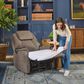 Flexsteel Zecliner Dri-Tec Performance Chair Protector in White, , large
