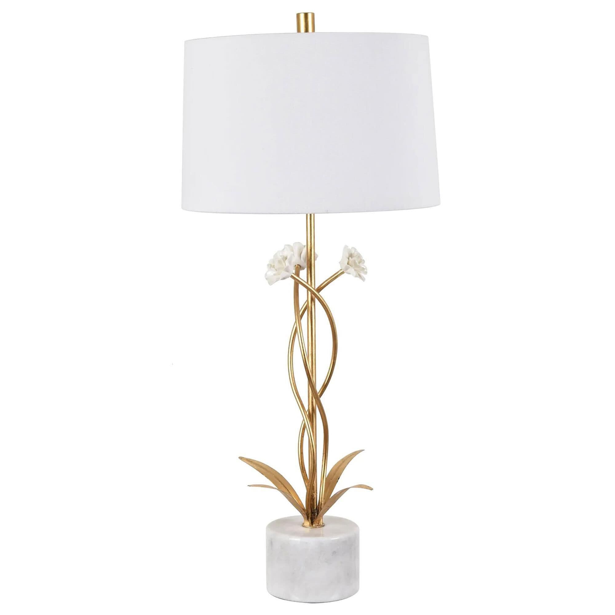 Gold flower lamp hot sale