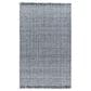 Surya Sara SRU-2301 5" x 7"6" Light Slate, Charcoal, Brown, Seafoam, Pewter Area Rug, , large