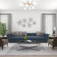 Maple and Jade 24" Round Glam Wall Decor in Black and Clear (Set of 3), , large