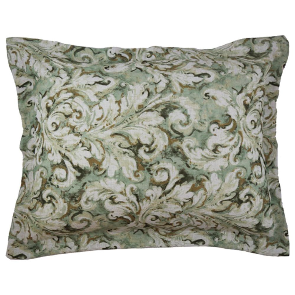 Ann Gish Art Of Home 3-Piece King Acanthus Duvet Set In Sage, , large