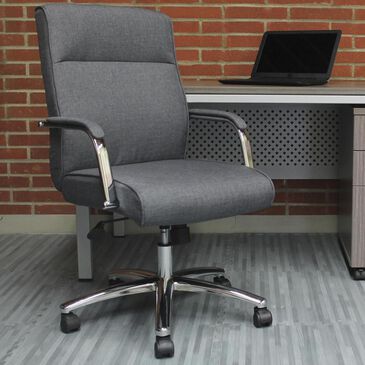 Regal Co. Boss Executive Conference Chair in Grey, , large