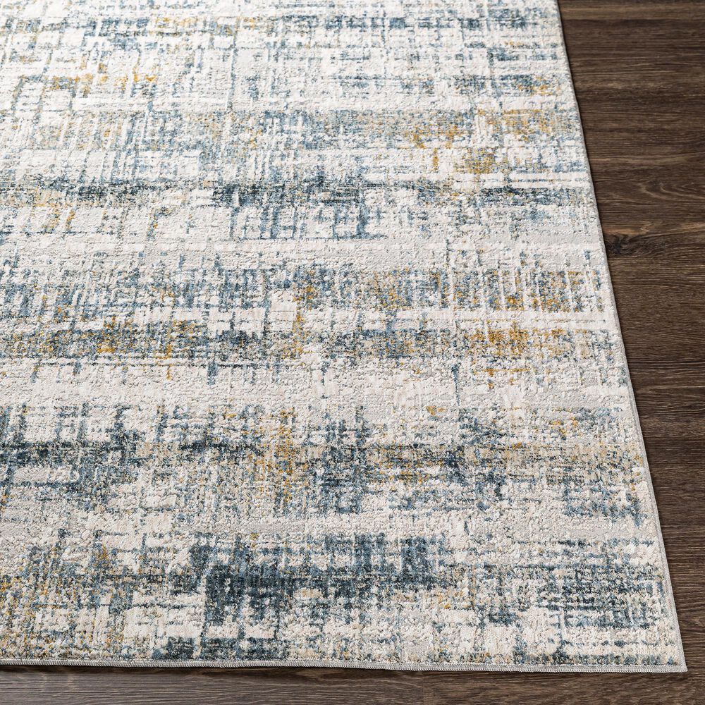 Surya Carmel 10&#39; x 14&#39; Camel, Mustard, Navy and Aqua Area Rug, , large