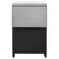 Hearth and Haven Patio Serving Cart in Matte Black, , large