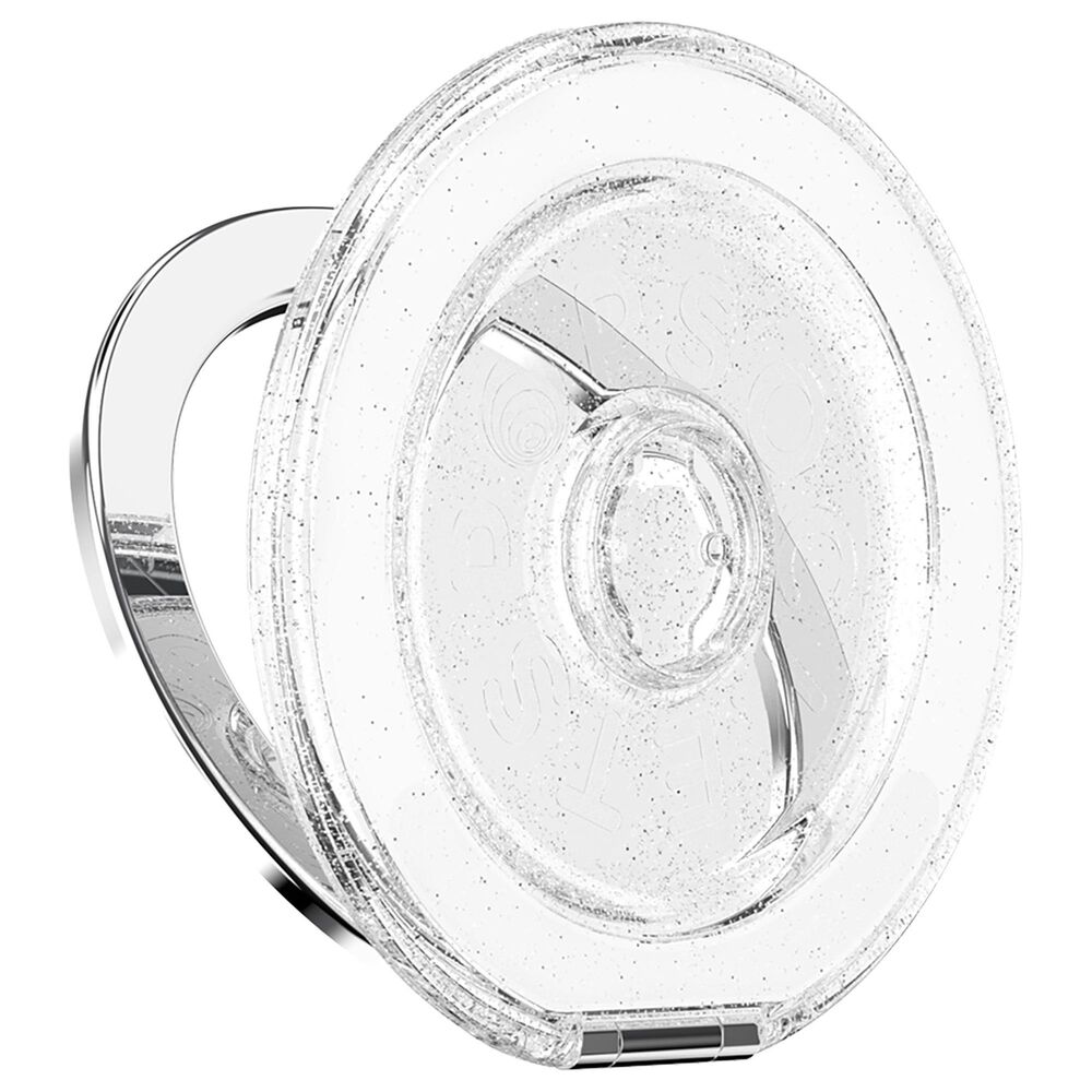 PopSockets MagSafe Circle Kick-Out PopGrip in Clear Glitter, , large