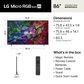 LG 86" Class 95B Series Micro RGB evo AI LED 4K Ultra HD in Black - Smart TV, , large