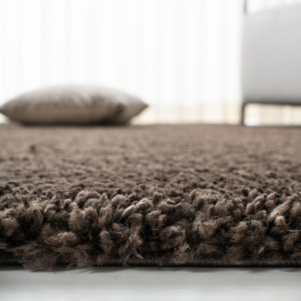 Safavieh August Shag 6&#39; x 9&#39; Brown Area Rug, , large