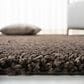 Safavieh August Shag 6" x 9" Brown Area Rug, , large