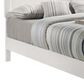 New Heritage Design Andover Full Panel Bed in White, , large
