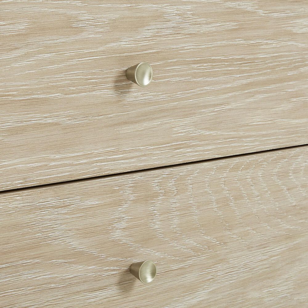 James Martin Vanities Marigot 48" Single Bathroom Vanity in Sunwashed Oak with 3 cm Eternal Jasmine Pearl Quartz Top, Rectangular Sink and FreePower Wireless Charger, , large