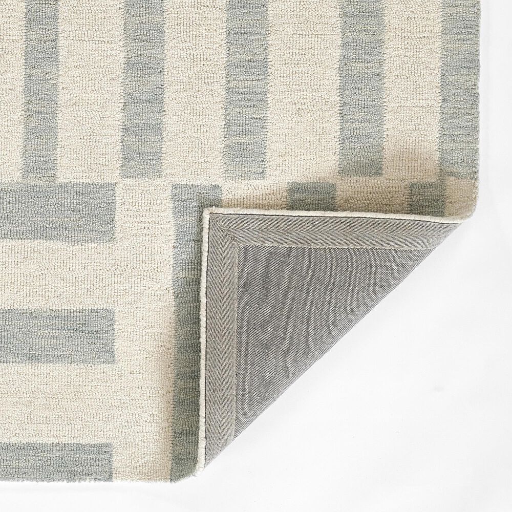 Momeni Archer Striped 2&#39;3&quot; x 8&#39; Blue Runner, , large